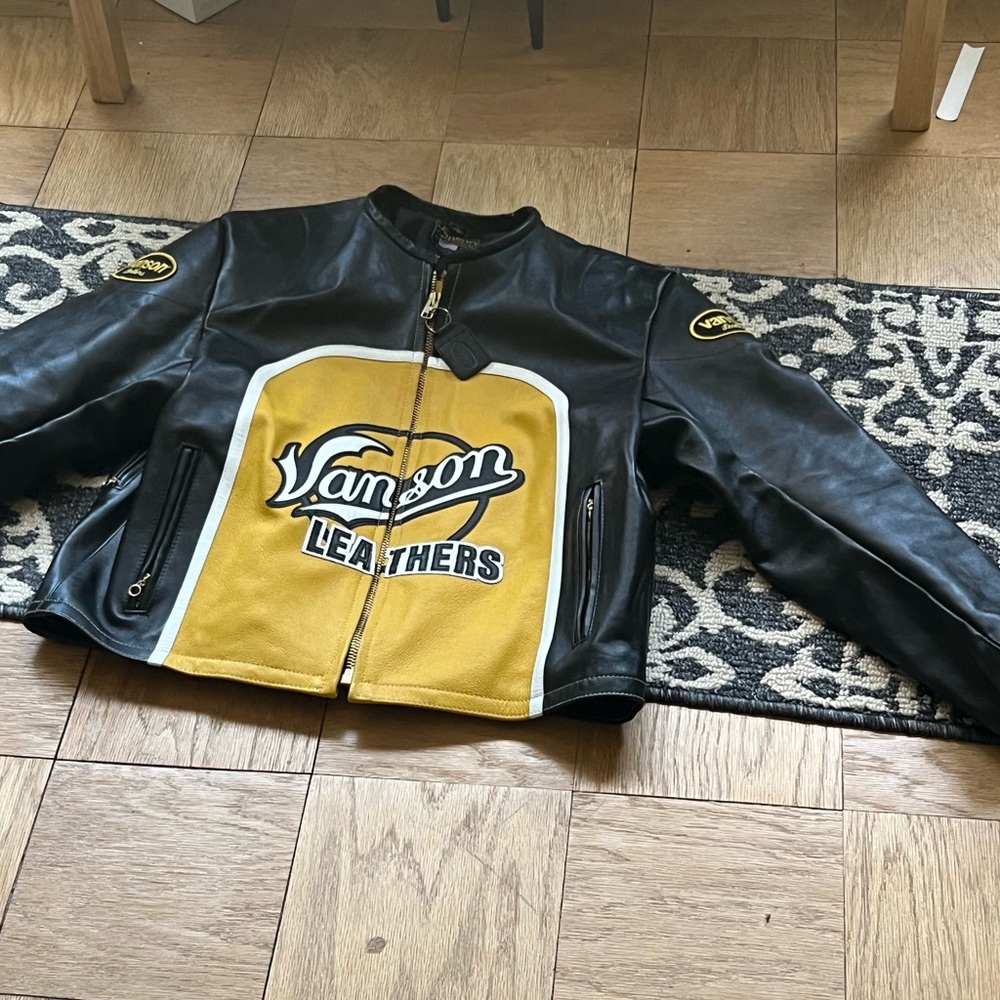 Vanson Leather Motorcycle leather brand new